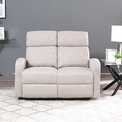 Chaise à bascule verona de danube home - canapé relaxant trois places, mobilier