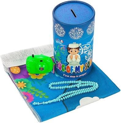 Tapis de prière pour enfants avec tasbih numérique et appareil photo pour garçons