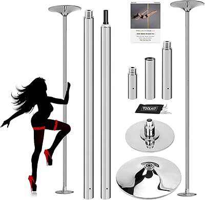 Kit de bâtons de danse spinning portables before fitness, tube de pole dance