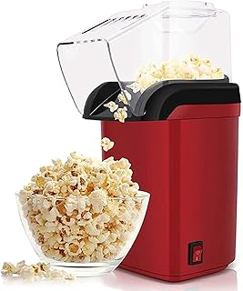Machine à pop-corn à air chaud sain de grande capacité de 1 200
