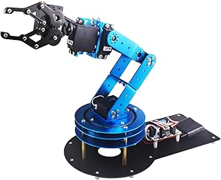 Bras robotique entièrement métallique liuansol 6dof avec servo, contrôleur, poignée sans fil, logiciel