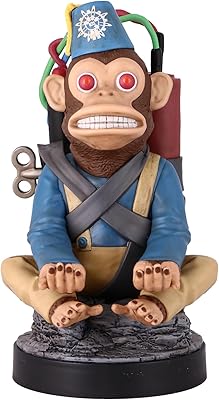 Câble de contrôleur jcg code monkey bomb et support de téléphone (ps4), cgcrac300222