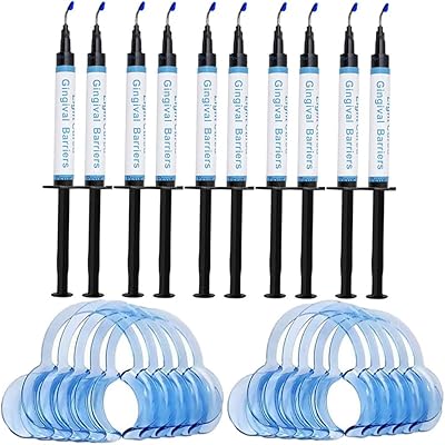 10 pièces 3 ml de protection de barrière gingivale, pointe de gel