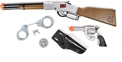 Ensemble de jeu wild west cap - 6 pièces jouets occidentaux pour enfants