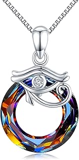 Collier mauvais œil en argent sterling s925, bijoux mauvais œil, cadeau de fête