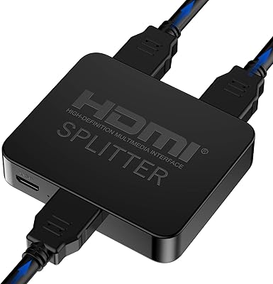 Newbep newbep 1 x 2 répartiteur hdmi, 1 amplificateur d'entrée hdmi 2 sorties