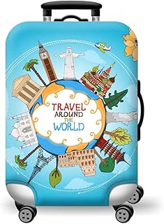 Housse de protection pour valise 18-32 pouces, housse de bagage en spandex, lavable