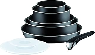 Batterie de cuisine tefal ingenio 5, 8 pièces, noir, l2009902, ingenio essential. Shoppez futé, shoppez Diaytar Sénégal