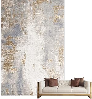 Tapis de luxe, tapis de salon traditionnel moderne, tapis de chambre antidérapant facile