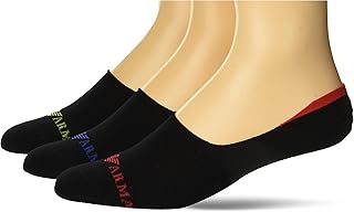 Chaussettes décontractées emporio armani pour hommes paquet de 3 chaussettes