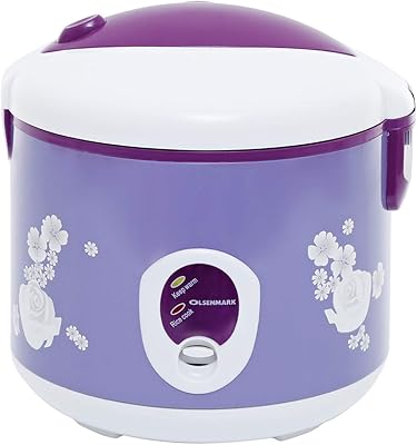 Cuiseur à riz 3 en 1 oslin mark, 2,2 litres, violet