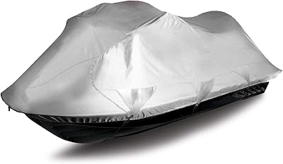 Housse de rangement pour jet ski eliteshield pwc, couleur argent, pour support jusqu'à
