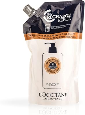 L'occitane nettoyant mains et corps ultra riche avec recharge de beurre de karité