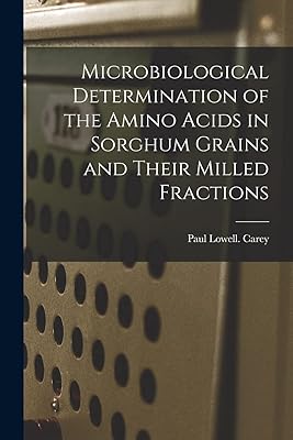 Détermination microbiologique des acides aminés dans les grains de sorgho et leurs fractions