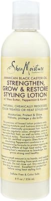 Lotion coiffante noire jamaïcaine shea moisture, 8 oz (235 ml) (paquet de 6)