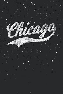 Chicago retro classic sports script texte cursif vintage 114 pages 6''x9'' dans un cahier ligné universitaire. Diaytar : Le discount nouvelle génération au Sénégal