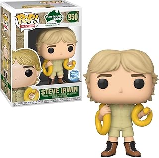 Funko pop! tv : alligator hunter #950 - steve irwin avec snake exclusive