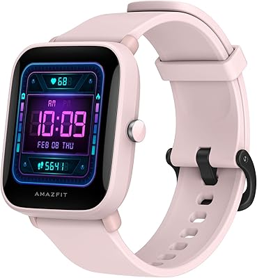 Montre intelligente amazfit baby u pro, écran tactile de 1,4 pouces, avec alexa