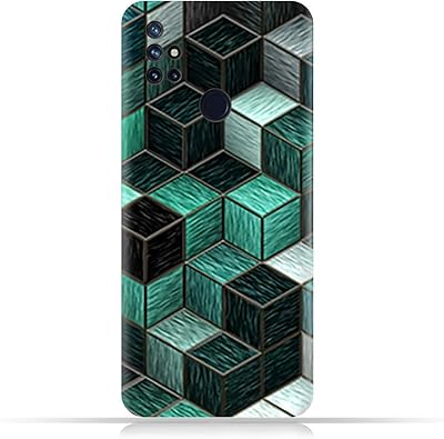 Coque en tpu design amc pour oneplus nord n10 5g motif cube