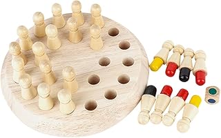Jeu de bâton d'échecs en bois pour faire correspondre l'intelligence, jeu d'intelligence