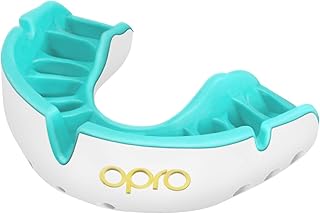 Protège-dents obro gold generation 4, blanc/vert clair, adultes à partir de 10 ans