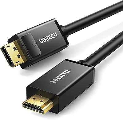 Traitement des données ugreen 4k ultra hd vers displayport câble hdmi