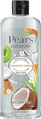 Lavage corporel nourrissant à l'eau de coco naturelle de bear's avec glycérine