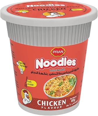 Tasse de nouilles instantanées au son de poulet - 60 g