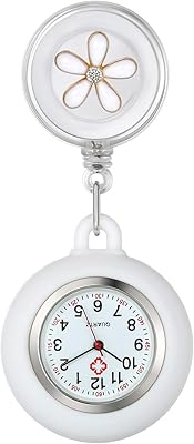Montre à revers laccardo pour infirmières médecins montres d'infirmière clipser motif