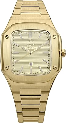 Montre jovial 1600 ggmq 07 e pour homme en acier inoxydable. 40 mm