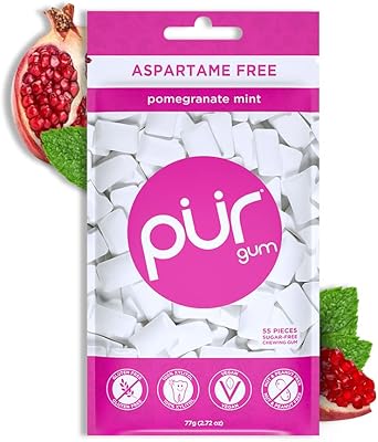 Gomme à la menthe pure 55 pièces