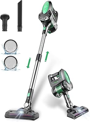 Aspirateur sans fil factidi blitz v8 avec aspiration puissante de 20