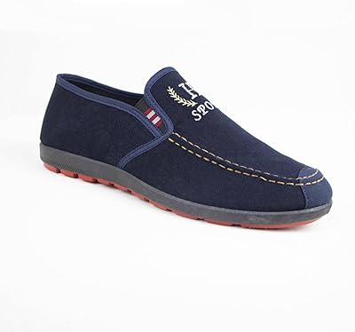 Espadrilles de printemps pour hommes, bout rond, talon bas plat, espadrilles basses décontractées