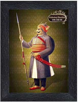 Cadres photo en bois prithviraj chauhan avec feuille acrylique (verre)(cadre photo