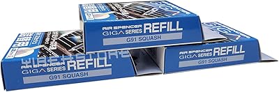 Air spencer giga clip stick recharge 3 pack parfum squash, design pour giga