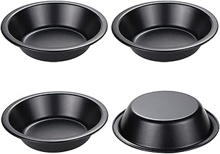Mini moules à tarte webek de 5 pouces, moule rond antiadhésif de 4