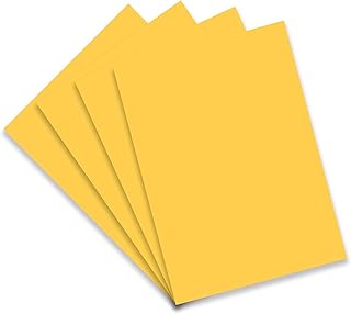 Cartes fis couleur 100 pièces 50x70 cm 160 g m2 or