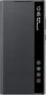Coque transparente samsung pour note 20 ef-zn980cbegeu noir
