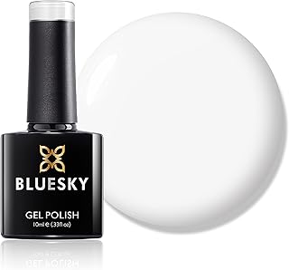 Vernis à ongles bluesky, studio white 80526, manucure française légère, longue tenue, anti-écailles