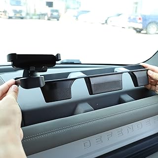 Boîte de rangement pour console centrale de voiture shaya abs pour land rover