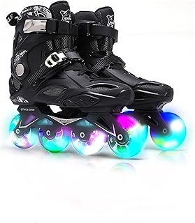 Patins à roues alignées gt wheel pour adultes, lames professionnelles à une rangée, chaussures de patinage de vitesse, roues améliorées et patins de performance sans frein physique. Commandez malin, vivez mieux avec Diaytar