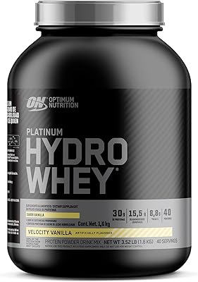 Optimum nutrition hydrowhey vanille 331 lb