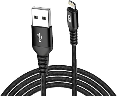 Câble de chargeur usb pour iphone 1 mètre usb type a vers lightning