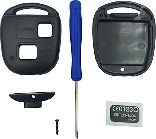 Coque de remplacement pour clé télécommande sans clé, pour toyota corolla camry prado