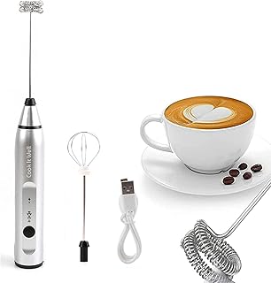 Mousseur à lait électrique portable cook it well® avec 2 fouets, 3 vitesses