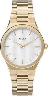Montre pour femme clay's, quartz analogique avec bracelet en acier inoxydable cw0101210002