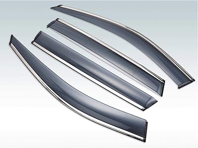 Pour toyota crown 2015-2018, visière extérieure en plastique pare-soleil fenêtre pare-soleil déflecteur