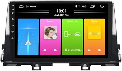 Navigation gps de voiture android 10 pour kia picanto morning 2016-2019