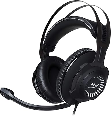 Casque de jeu hyperx cloud revolver pour pc et playstation 4 (hx-hscr-bk/na) hx-hscr-gm