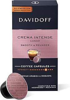 Capsules de crème de café intense davidoff, 55 g, 10, rose